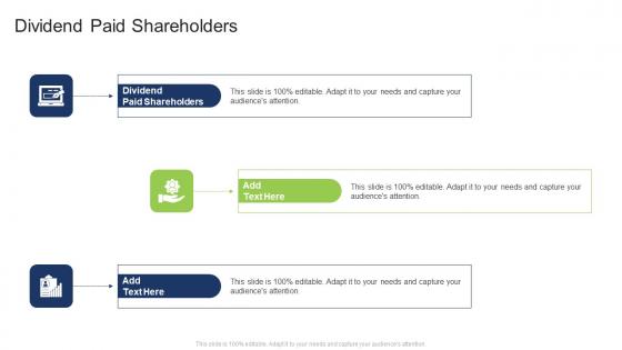 Dividend Paid Shareholders In Powerpoint And Google Slides Cpb