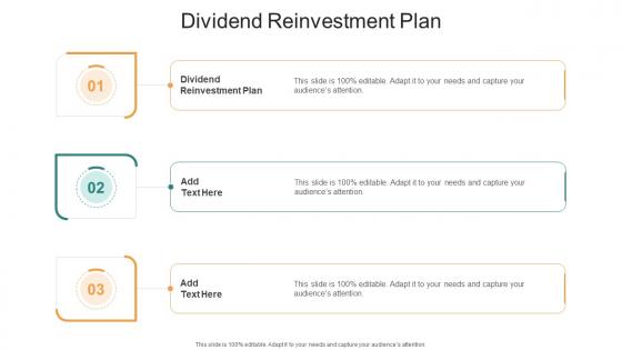 Dividend Reinvestment Plan In Powerpoint And Google Slides Cpb