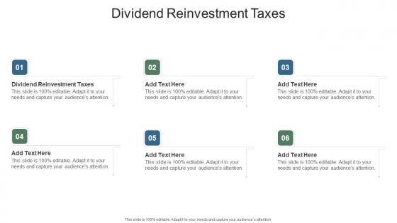 Dividend Reinvestment Taxes In Powerpoint And Google Slides Cpb