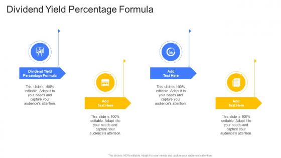 Dividend Yield Percentage Formula In Powerpoint And Google Slides Cpb