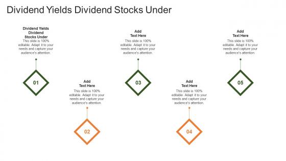 Dividend Yields Dividend Stocks Under In Powerpoint And Google Slides CPB