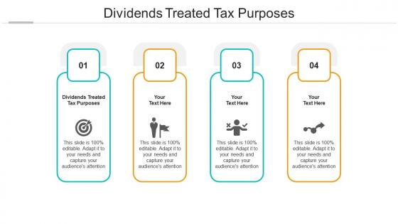 Dividends treated tax purposes ppt powerpoint presentation good cpb