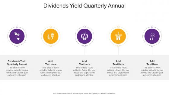Dividends Yield Quarterly Annual In Powerpoint And Google Slides Cpb