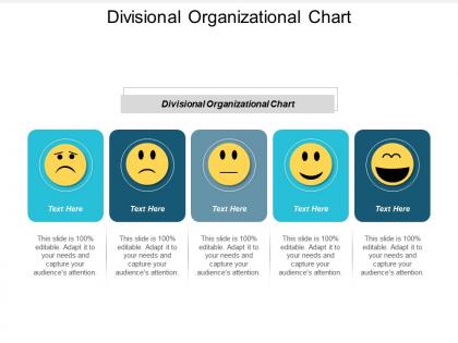 Divisional organizational chart ppt powerpoint presentation styles example file cpb