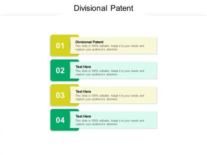Divisional patent ppt powerpoint presentation inspiration design inspiration cpb
