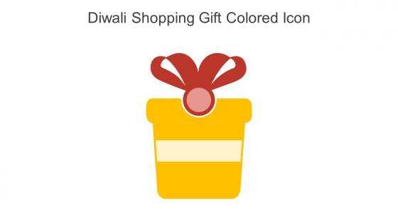 Diwali Shopping Gift Colored Icon In Powerpoint Pptx Png And Editable Eps Format