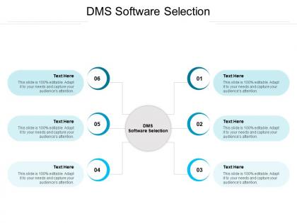 Dms software selection ppt powerpoint presentation infographics portrait cpb