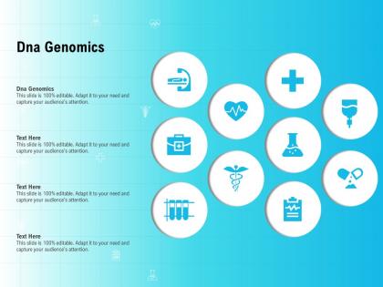 Dna genomics ppt powerpoint presentation pictures graphics template