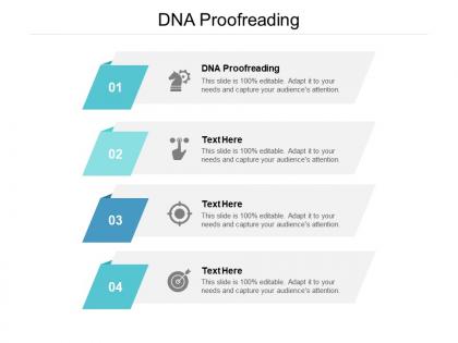 Dna proofreading ppt powerpoint presentation icon layout ideas cpb