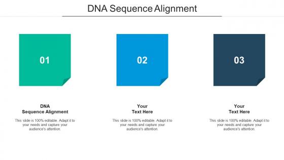 DNA Sequence Alignment PowerPoint Presentation and Slides | SlideTeam