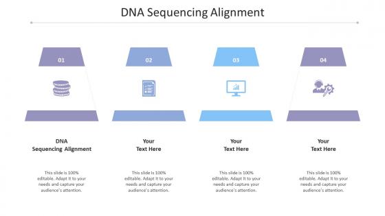 Dna sequencing alignment ppt powerpoint presentation layouts files cpb