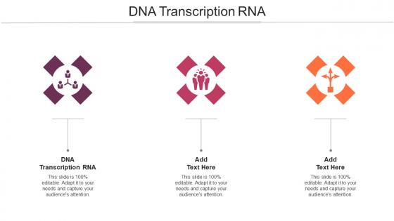 DNA Transcription Rna Ppt Powerpoint Presentation Portfolio Infographic Template Cpb