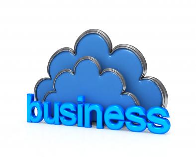 Do business cloud computing stock photo