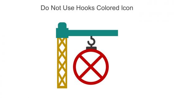 Do Not Use Hooks Colored Icon In Powerpoint Pptx Png And Editable Eps Format