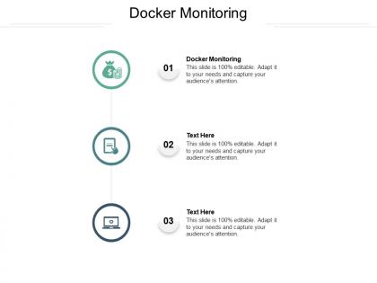 Docker monitoring ppt powerpoint presentation outline slide cpb