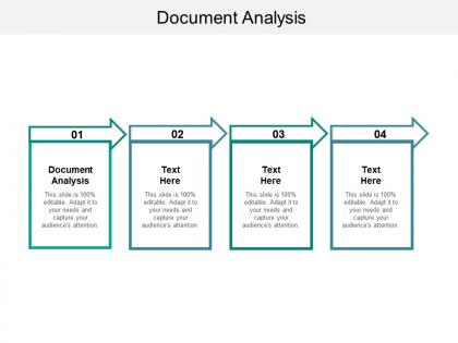 Document analysis ppt powerpoint presentation professional images cpb