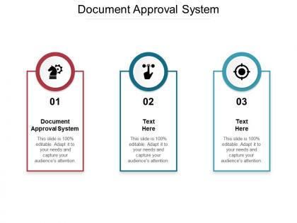 Document approval system ppt powerpoint presentation inspiration example cpb