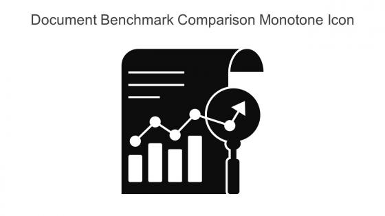 Document Benchmark Comparison Monotone Icon In Powerpoint Pptx Png And Editable Eps Format