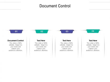 Document control ppt powerpoint presentation examples cpb