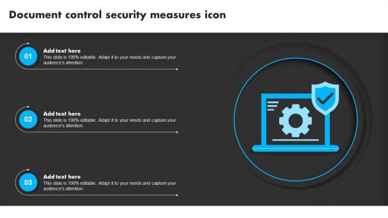 Document Control Security Measures Icon
