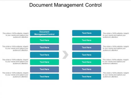 Document management control ppt powerpoint presentation pictures layout ideas cpb