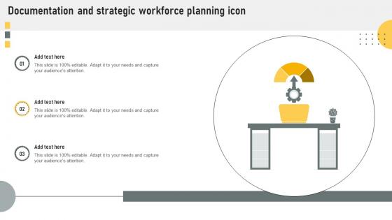 Documentation And Strategic Workforce Planning Icon