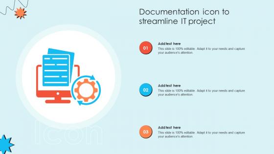 Documentation Icon To Streamline IT Project