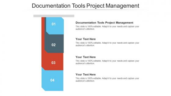 Documentation tools project management ppt powerpoint presentation summary design templates cpb