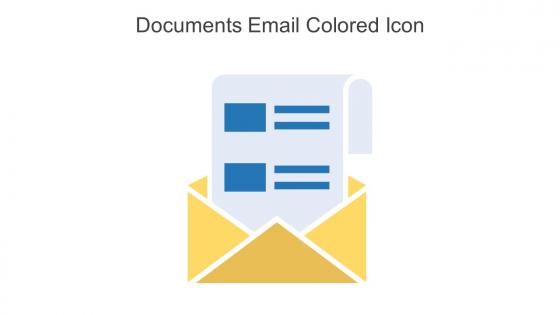 Documents Email Colored Icon In Powerpoint Pptx Png And Editable Eps Format