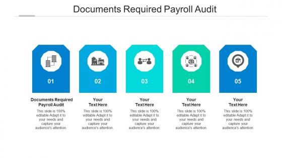 Documents required payroll audit ppt powerpoint presentation model master slide cpb
