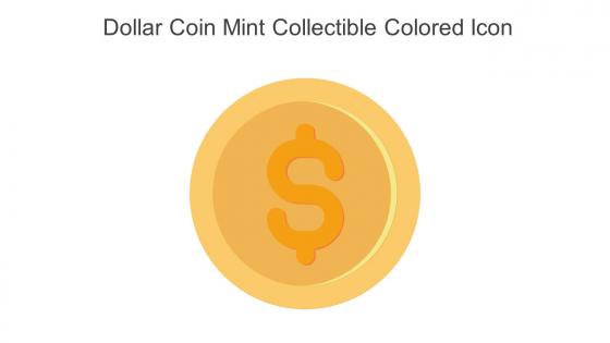 Dollar Coin Mint Collectible Colored Icon In Powerpoint Pptx Png And Editable Eps Format
