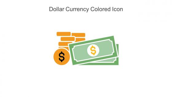Dollar Currency Colored Icon In Powerpoint Pptx Png And Editable Eps Format