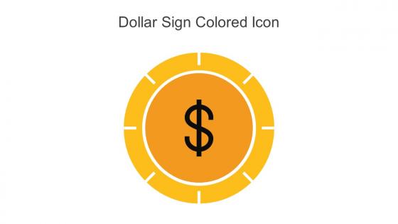Dollar Sign Colored Icon In Powerpoint Pptx Png And Editable Eps Format