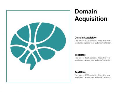 Domain acquisition ppt powerpoint presentation file themes cpb