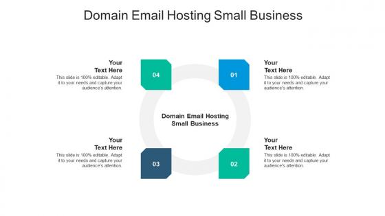 Domain email hosting small business ppt powerpoint presentation infographics backgrounds cpb