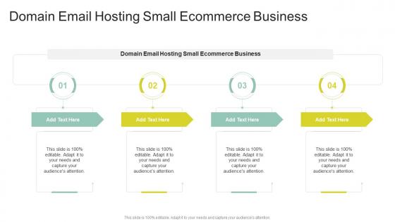 Domain Email Hosting Small Ecommerce Business In Powerpoint And Google Slides Cpb