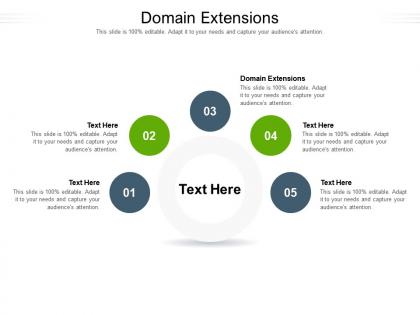 Domain extensions ppt powerpoint presentation styles example topics cpb