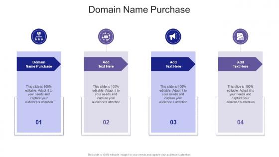 Domain Name Purchase In Powerpoint And Google Slides Cpb