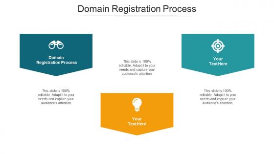 Domain Registration Process Ppt Powerpoint Presentation Pictures Ideas Cpb