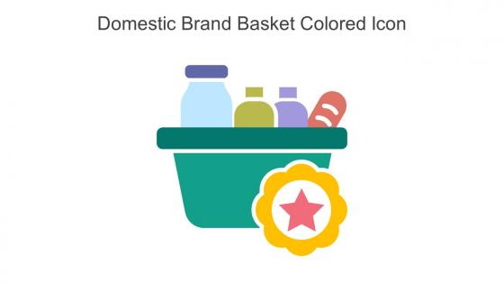 Domestic Brand Basket Colored Icon In Powerpoint Pptx Png And Editable Eps Format