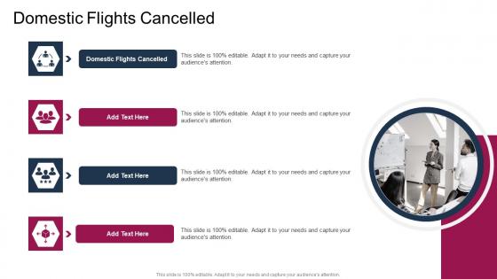 Domestic Flights Cancelled In Powerpoint And Google Slides Cpb