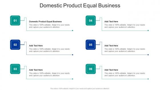 Domestic Product Equal Business In Powerpoint And Google Slides Cpb