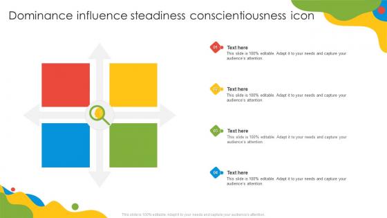 Dominance Influence Steadiness Conscientiousness Icon