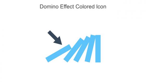 Domino Effect Colored Icon In Powerpoint Pptx Png And Editable Eps Format