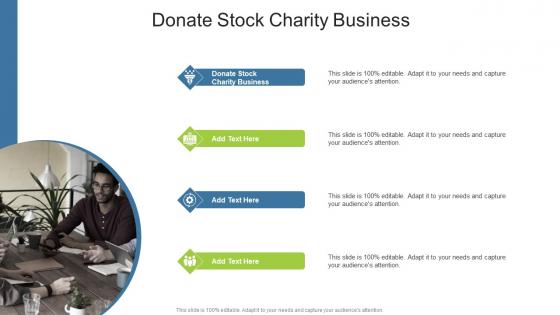 Donate Stock Charity Business In Powerpoint And Google Slides Cpb