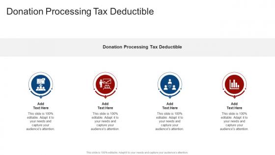 Donation Processing Tax Deductible In Powerpoint And Google Slides Cpb