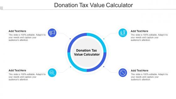 Donation Tax Value Calculator In Powerpoint And Google Slides Cpb