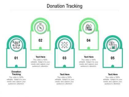 Donation tracking ppt powerpoint presentation portfolio images cpb