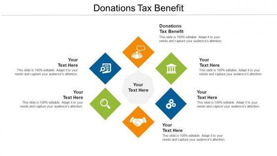 Donations Tax Benefit Ppt Powerpoint Presentation Pictures Clipart Cpb