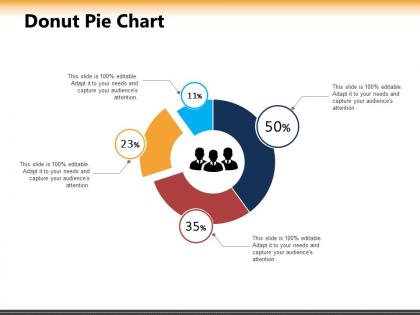 Donut pie chart ppt powerpoint presentation inspiration example introduction